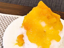 鉄輪にオープンしたばかりの「与八郎cafe&sweets」でマンゴーかき氷を食べてきた！話題のティラミスかき氷もあったよ！